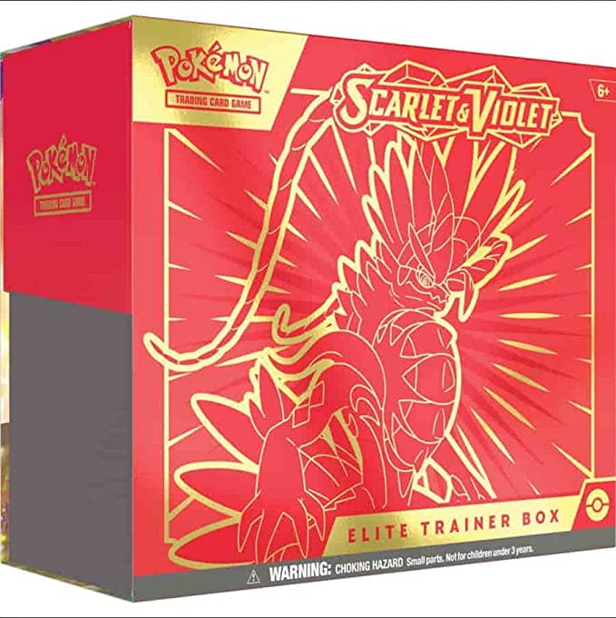 Pokemon Scarlet & Violet Elite Trainer Box - Scarlet