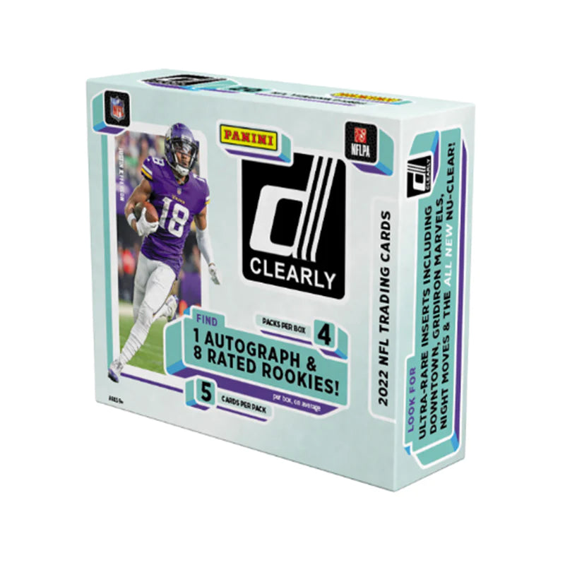 Panini Clearly Donruss Football Hobby Box 2022