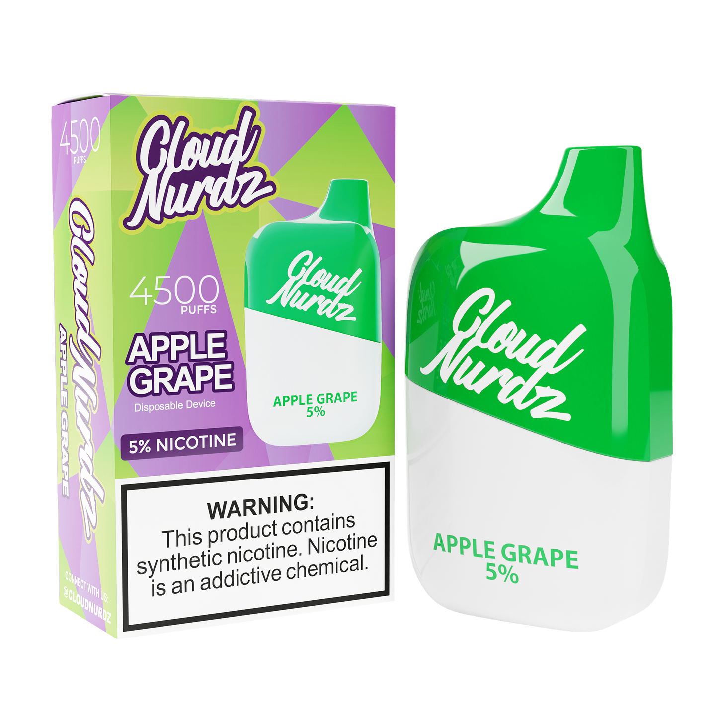 Cloud Nurdz 4500 Apple Grape