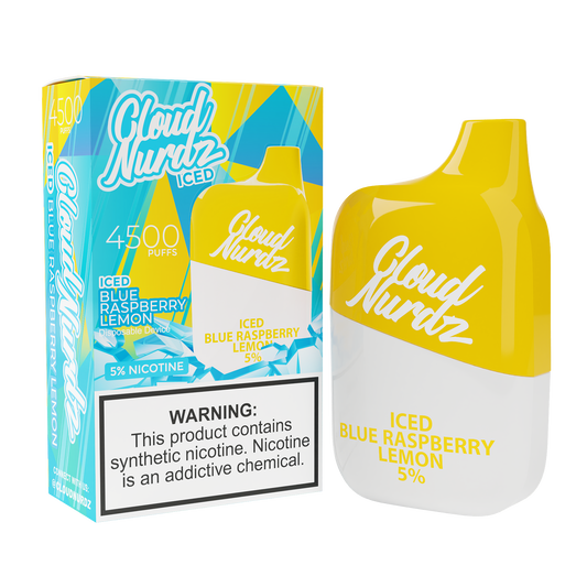 Cloud Nurdz 4500 Iced Blue Raspberry Lemon