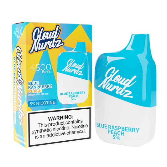 Cloud Nurdz 4500 Blue Raspberry Peach