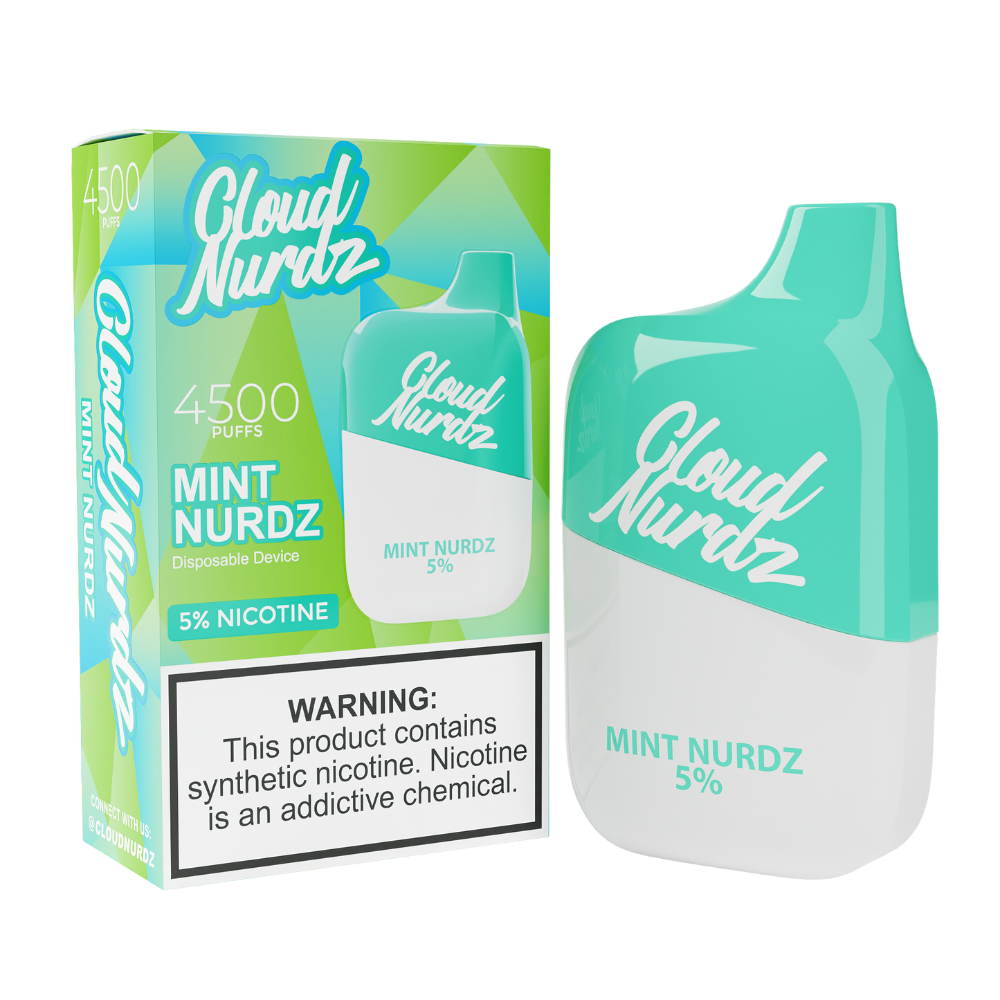 Cloud Nurdz 4500 Mint Nurdz