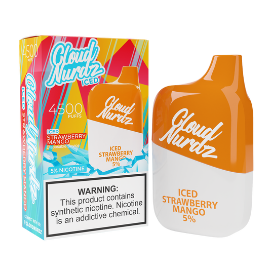 Cloud Nurdz 4500 Iced Strawberry Mango
