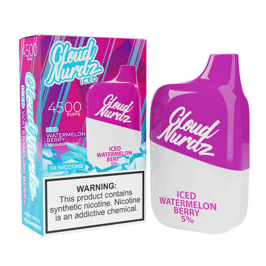 Cloud Nurdz 4500 Iced Watermelon Berry