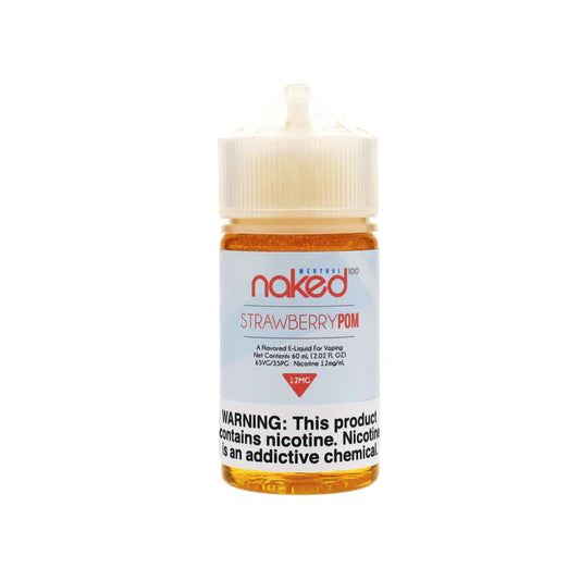 Naked Menthol Strawberry Pom